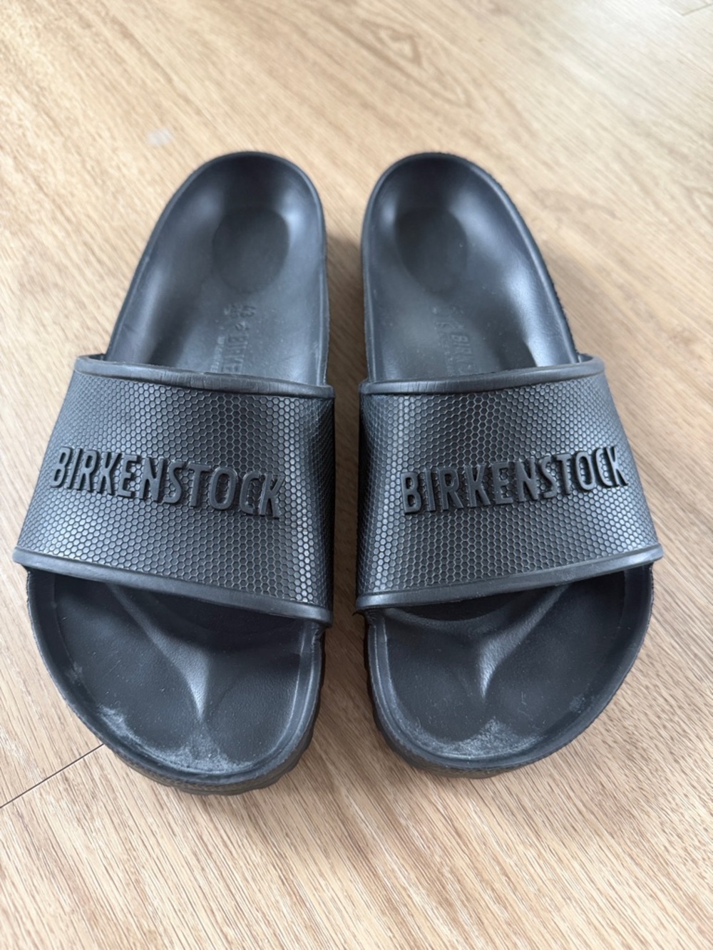 Birkenstock Black Men's Barbados Slide Sandals
